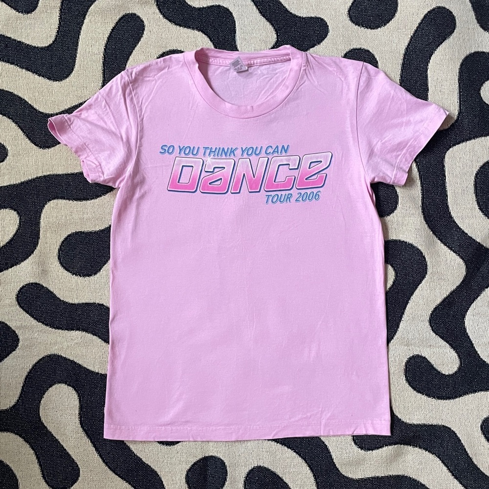 Pink So You Think You Can Dance 2006 tour t-shirt